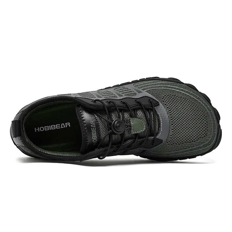 HOBIBEAR Men Outdoor non Slip Barefoot
