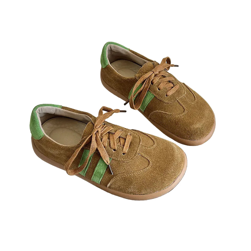 CAREAYMNADE Genuine Leather Soft Soled Wide Toe Box