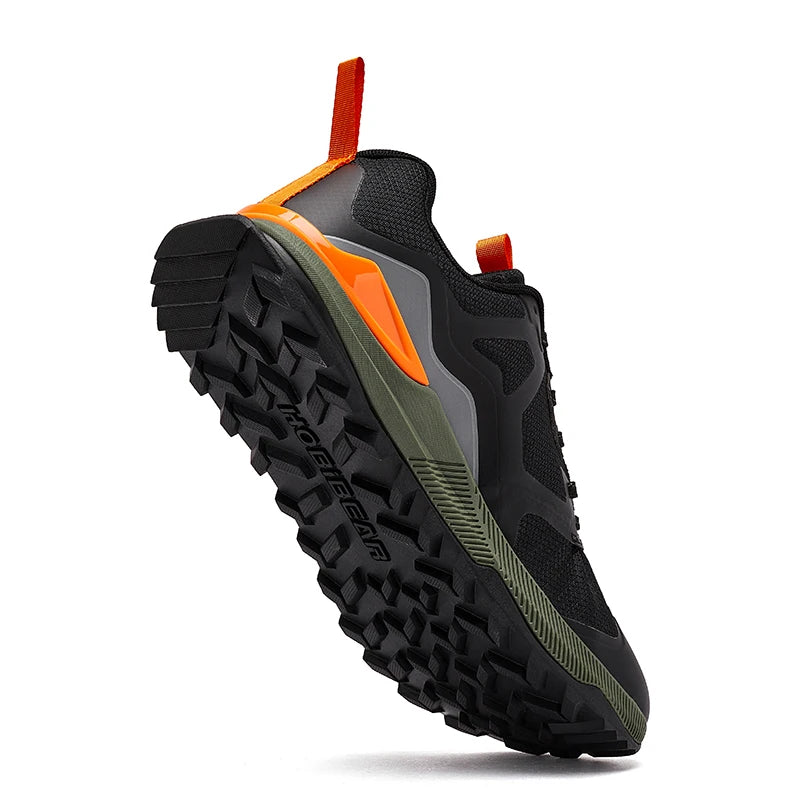 HOBIBEAR Unisex Hiking Sneakers Wide Toe